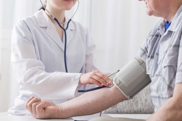 Mesure de la pression dans l'hypertension artérielle